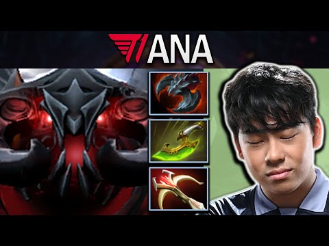 Shadow Fiend Dota 2 Gameplay T1.Ana with 22 Kills and Satanic