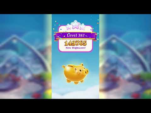 Bubble Witch 3 Saga Level 386-390 Gameplay | Funny Games