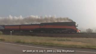 preview picture of video '(HD) SP 4449 Steam Train thru FOG - pt 12'
