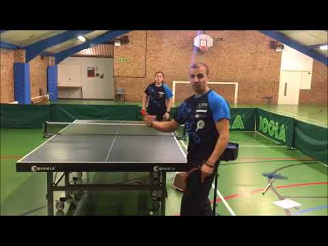 Forehand Middle, Switch wide to Forehand or Backhand - eBaTT exercise P1,  May '18