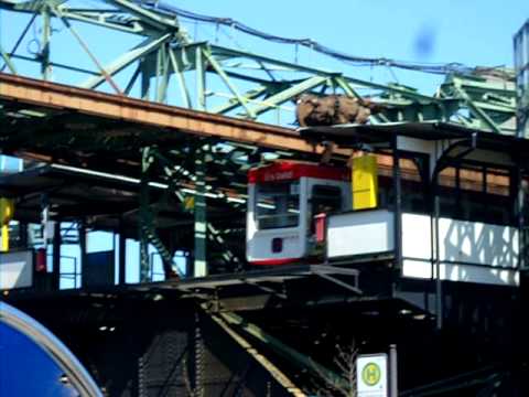 Schwebebahn Probezug April 2010