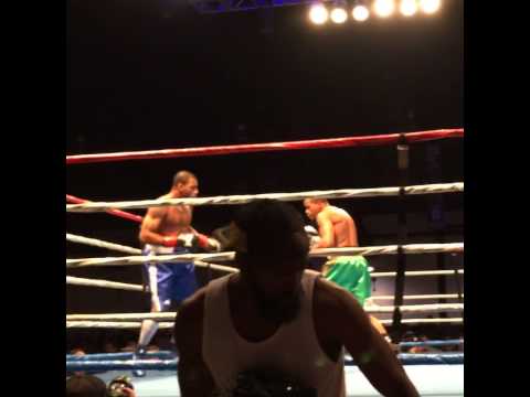 Malcolm Mcallister wins 2nd round by KO 5-0 with 5KOs