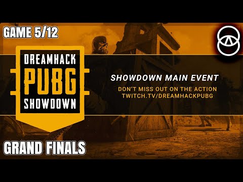 DreamHack PUBG Showdown Grand Finals Game 5/12