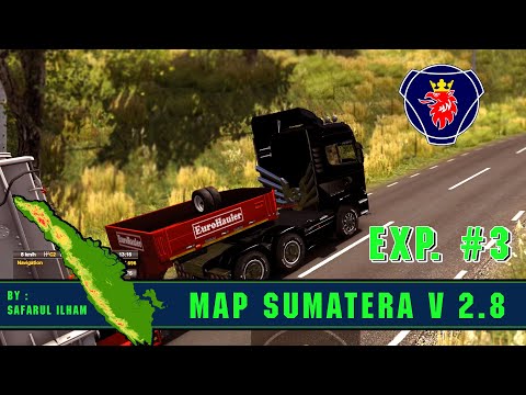 ETS 2 Sumatra Map Expedition #3 - Screaming V8