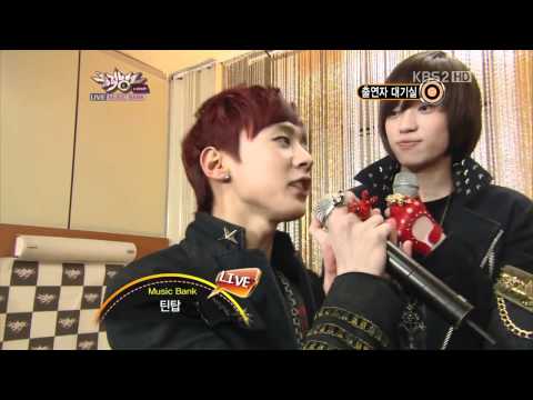 Teen Top Backstage (Jan 6, 2012 - MuBank)