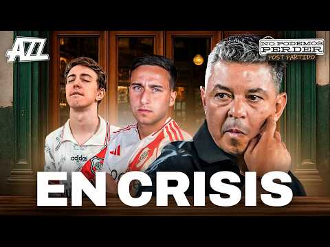 NO PODEMOS PERDER EN VIVO - POST PARTIDO ARGENTINOS JRS vs RIVER PLATE