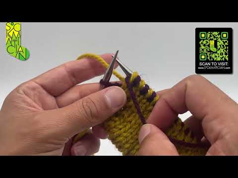 Slip-Stitch Edges in Double-Knitting — A Sockmatician Tutorial