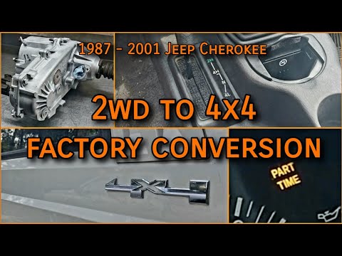 Jeep Cherokee: 2wd to 4x4 Swap: Everything You Need to Know to Install Factory 4wd [‘87-‘01 XJ]