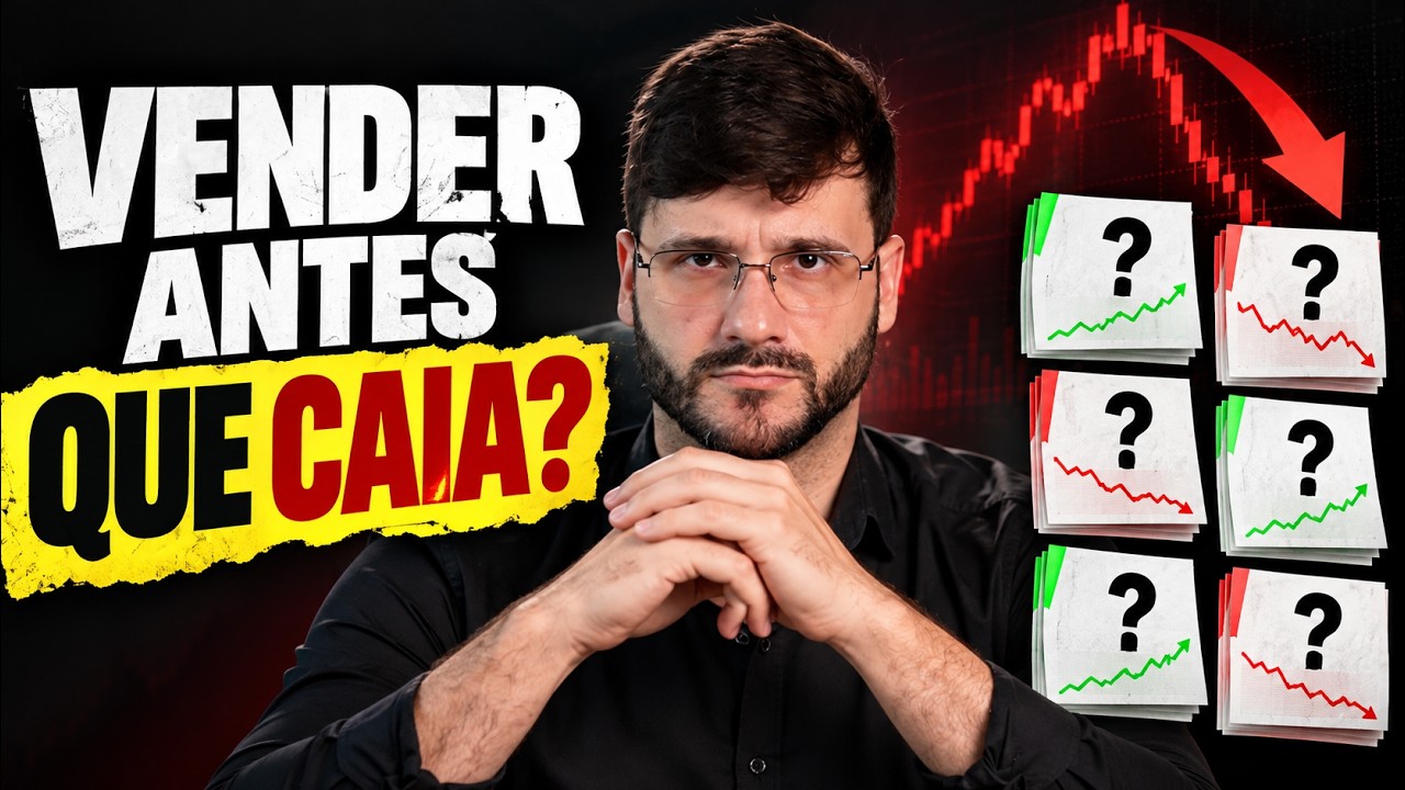 💲A BOLSA DISPAROU! Mas Essas São as Ações Que Eu VENDERIA AGORA !!!