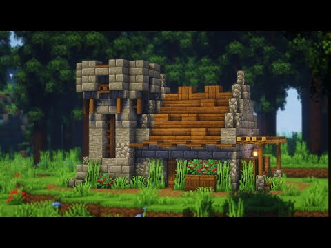 EPIC Medieval Watchtower House Build! Survive in Style!