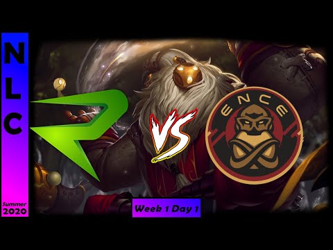Riddle Esports vs ENCE Highlights | NLC Summer 2020 | Week 1 Day 1