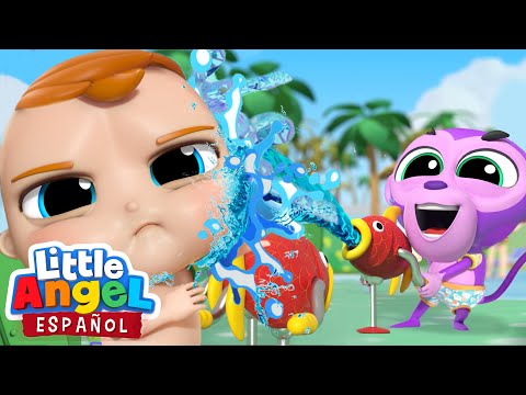 Bebé Mono Aprende Buenos Modales 🐒 | Canciones Infantiles | Little Angel Español