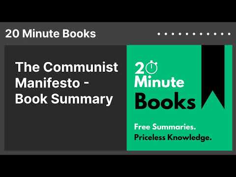 The Communist Manifesto - Book Summary