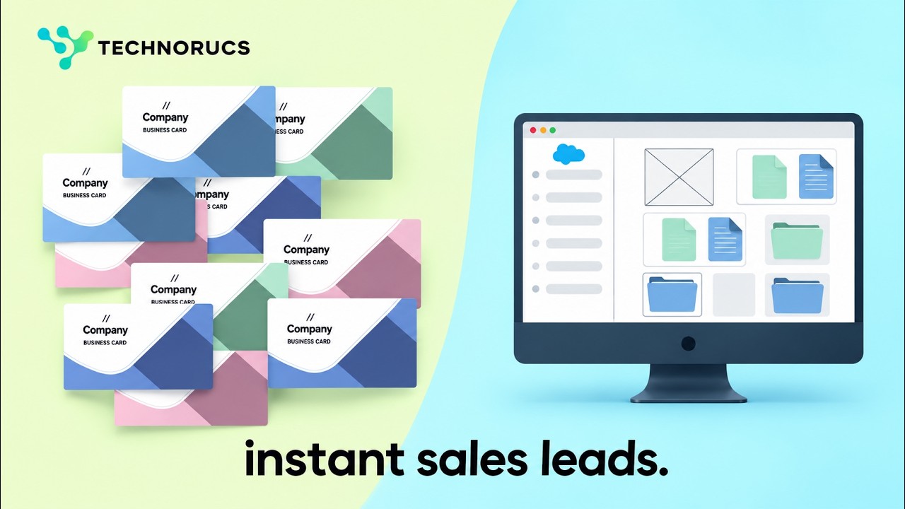 AI Business Card Scanning for Event Leads in Salesforce Sales Cloud