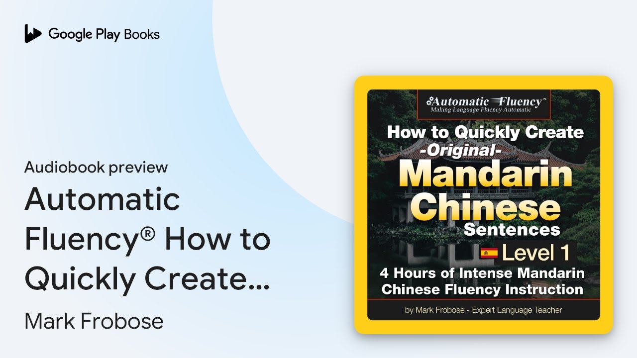 Automatic Fluency® How to Quickly Create… by Mark Frobose · Audiobook preview