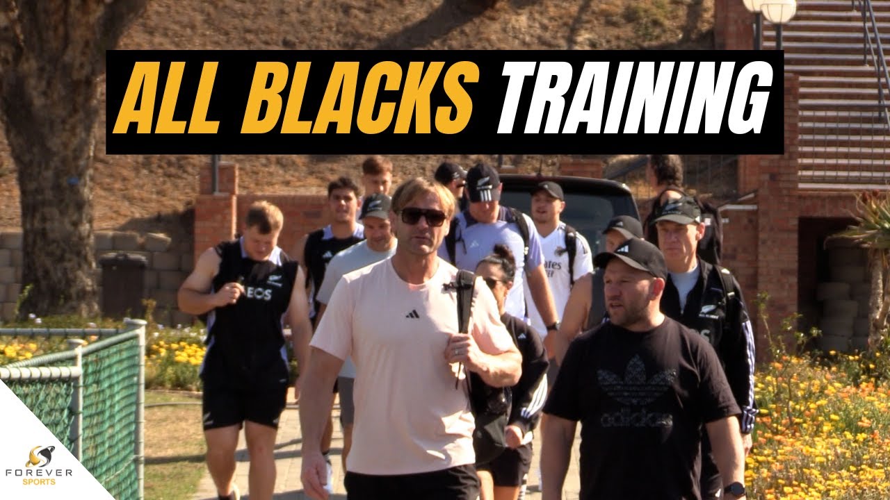All Blacks arrive in SA and get to work | All Blacks Training