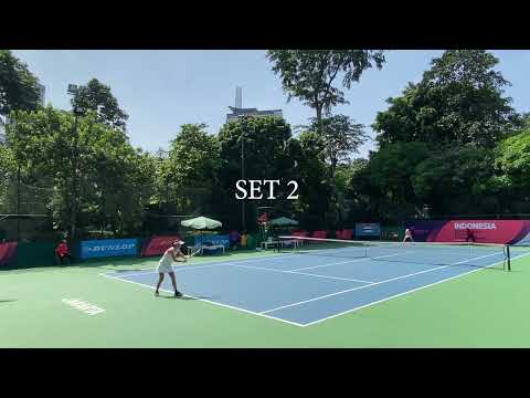 IITC-I SF | Yi Tsen Cho (Q) (TPE) vs  So hyun Park[4] (KOR) 2-6, 3-6