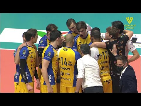 Leo Shoes PerkinElmer Modena vs. Allianz Milano - FIVB - Super Liga - Match Highlights