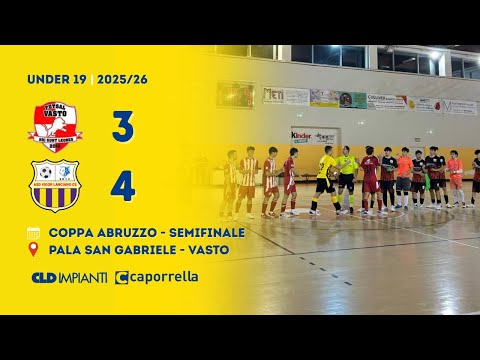 U19 | Futsal Vasto - Vigor Lanciano 3-4 (Gol & Highlights) | Semifinale Coppa Abruzzo 2025/2026