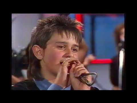 Jota Junior e Rodrigo no Programa do Bolinha ( TV Bandeirantes 1988) Raridade