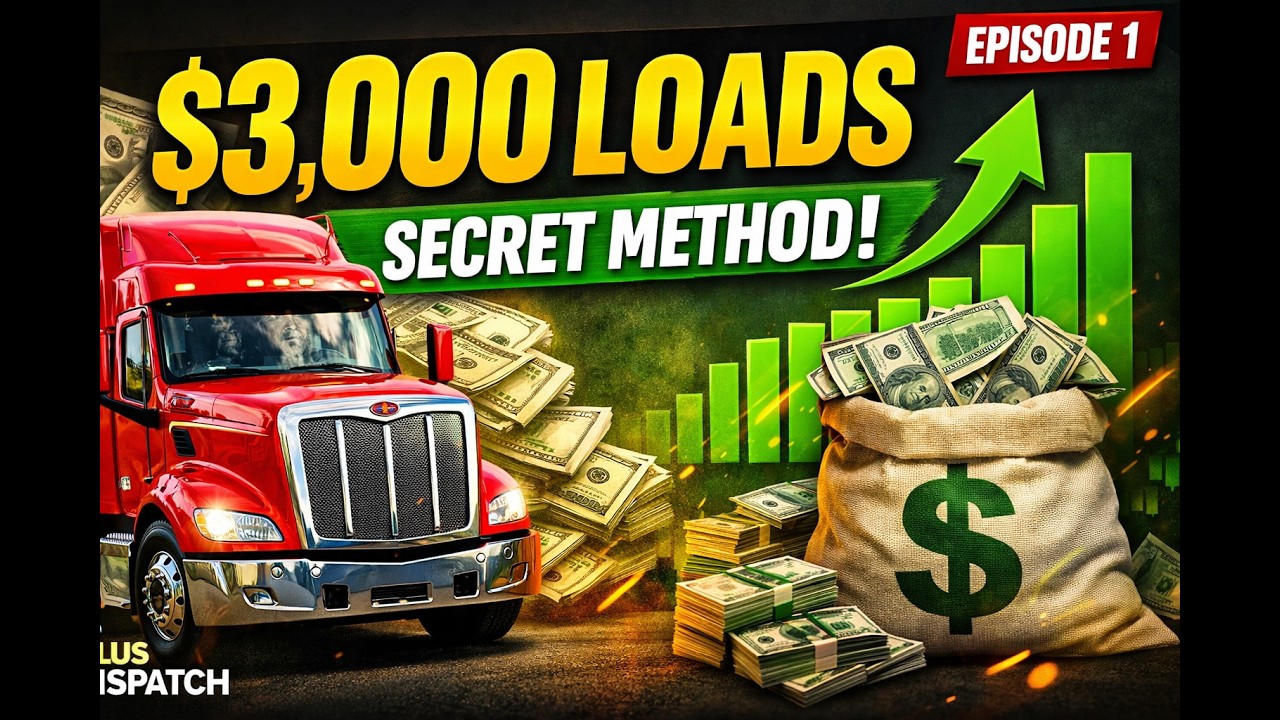 Truck Dispatching Course 2026 (Episode 1) | How Owner Operators Get High-Paying Loads in USA 🚛💰