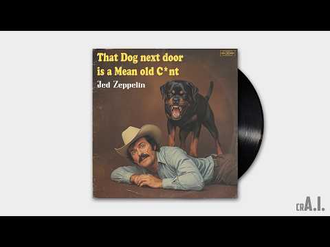 That Dog next door is a mean old C**t - Jed Zeppelin