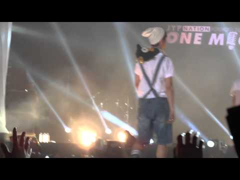 140830 JYP nation one mic HK Got7 ending
