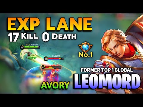 UNKILLABLE! Leomord Offlane Build & Gameplay [ Former Top 1 Global Leomord ] Avory - Mobile Legends