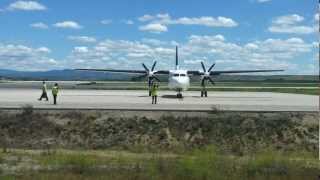 preview picture of video 'Fokker 50 Goodfly Aeropuerto de Burgos'