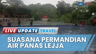 Taman Wisata Pemandian Air Panas Lejja Soppeng Diserbu Wisatawan saat Libur Awal Tahun Baru