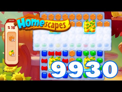 Homescapes Level 9930 HD 3 - match puzzle game | Gameplay Walkthrough | android | GameGo Game | IOS