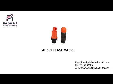 Water polypropylene pvc and pp air release valves, valve siz...