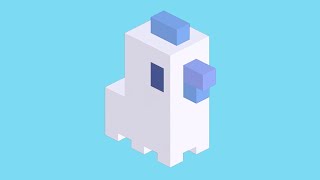 How To Unlock the “GHOST CHICKEN” Character, In The “SPOOKY” Area, In CROSSY ROAD! 👻