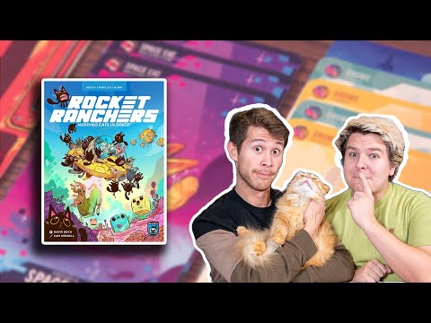 Rocket Ranchers | A Thematic Set Collection! So Many Species! (Board Game Overview and Review #99)