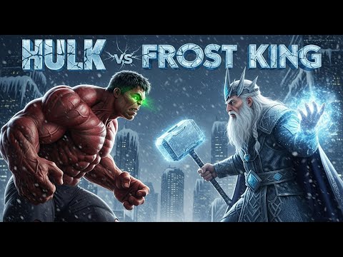 RED HULK VS FROST KING: THE BATTLE THAT SHATTERED THE FROZEN APOCALYPSE