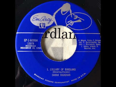 Sarah Vaughan with Clifford Brown Sextet EP