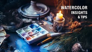 10 Lessons Through a Year of Watercolor 🎉