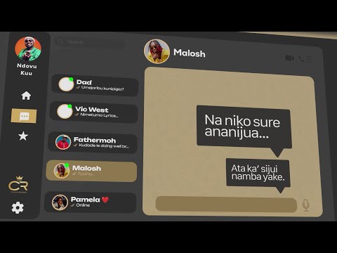 MALOSH - DANCE NA ME (FT. NDOVU KUU) (LYRIC VIDEO)  [SMS SKIZA 9845610 to 811]