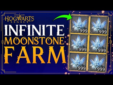 Hogwarts Legacy INFINITE MOONSTONE FARM EXPLOIT - How To Get Unlimited Moonstone Fast & Easy Guide