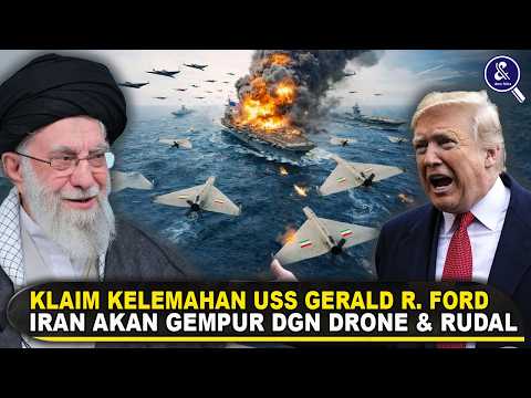 USS GERALD R. FORD'S SECRET WEAKNESSES REVEALED? How Will Iran Sink This Aircraft Carrier?