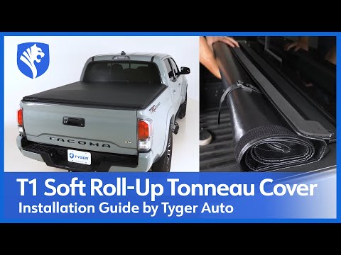 TYGER Auto T1 - THE ESSENTIAL Soft Roll-Up Tonneau Cover | Installation Deep Dive