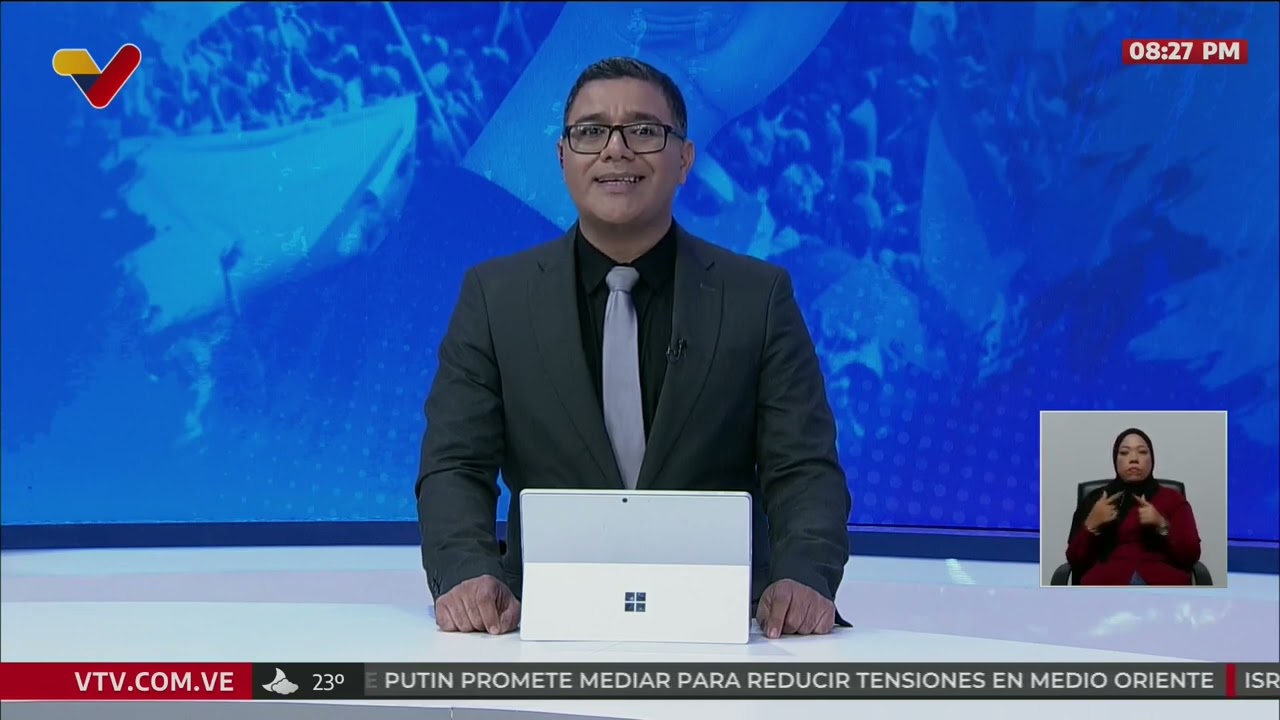 Marcha de campesinos en Caracas en apoyo a Maduro, 16 enero 2026