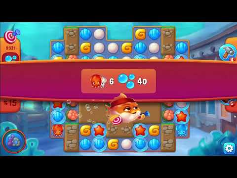 FISHDOM:  💥💥 Level 9321 Challenge Level First try  No boosters💥💥