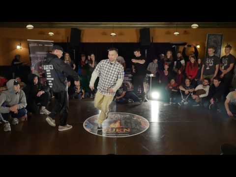 Toprock 1vs1 Bboy Deni (LT) vs Bboy Kree (LT) @Vilnius Street Battle 2017