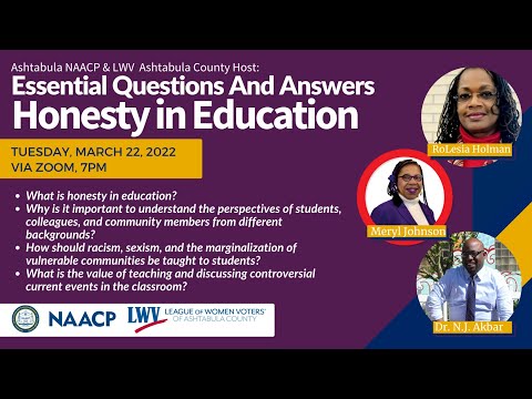 Essential Questions & Answers: Honesty in Education