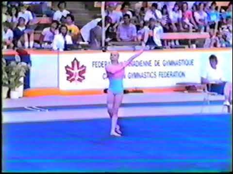 Sasha Ivanochko (ON) - 1987 Cdn Nationals - Sr AA Opt - V-UB-BB-FX