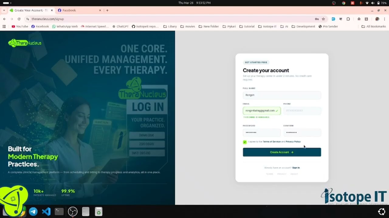 Overall Explainer | ONE-MONTH FREE TRIAL | TheraNucleus | Management Solution