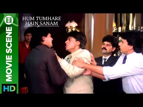 Shahrukh Khan gets into a bar fight - Hum Tumhare Hai Sanam