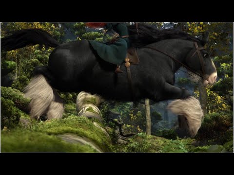 YouTube video about: What kind of horse is angus from brave?