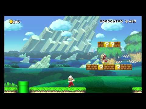 Mario Maker: My Levels - Wall Jump Valley